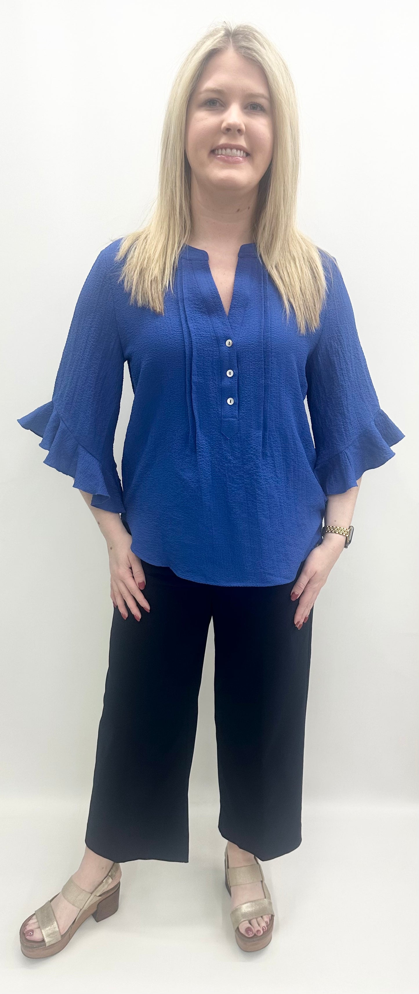 L15209TM Red/Blue Top