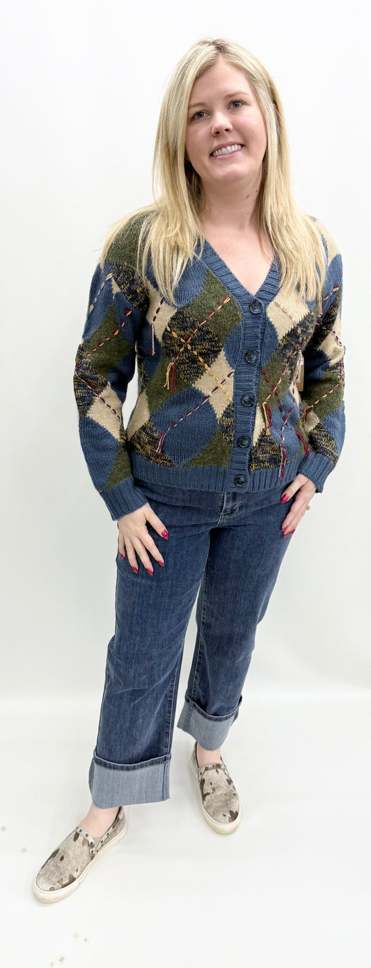 Tru-Luxe #T45344KM Sweater Cardigan