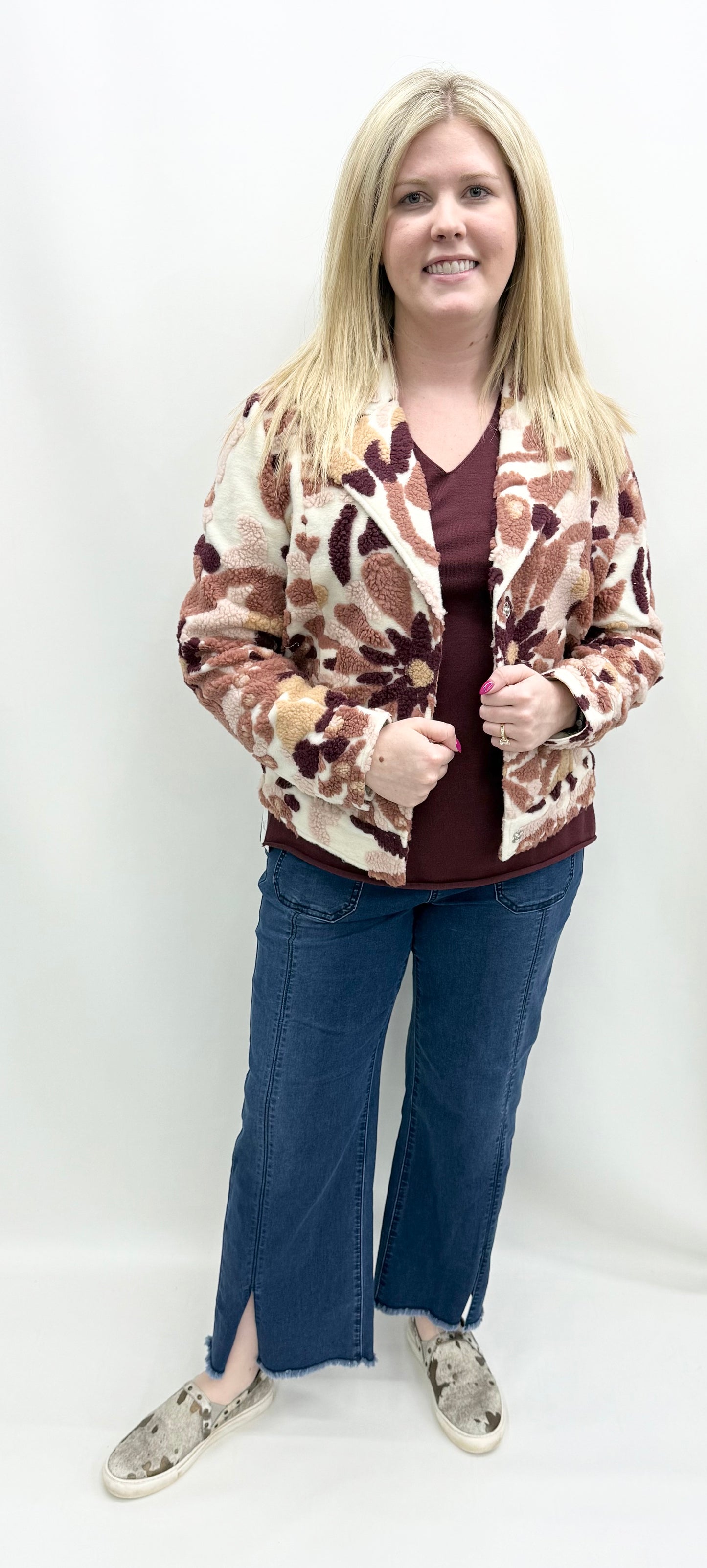 Charlie B. #C6334/417C Cabernet Jacket