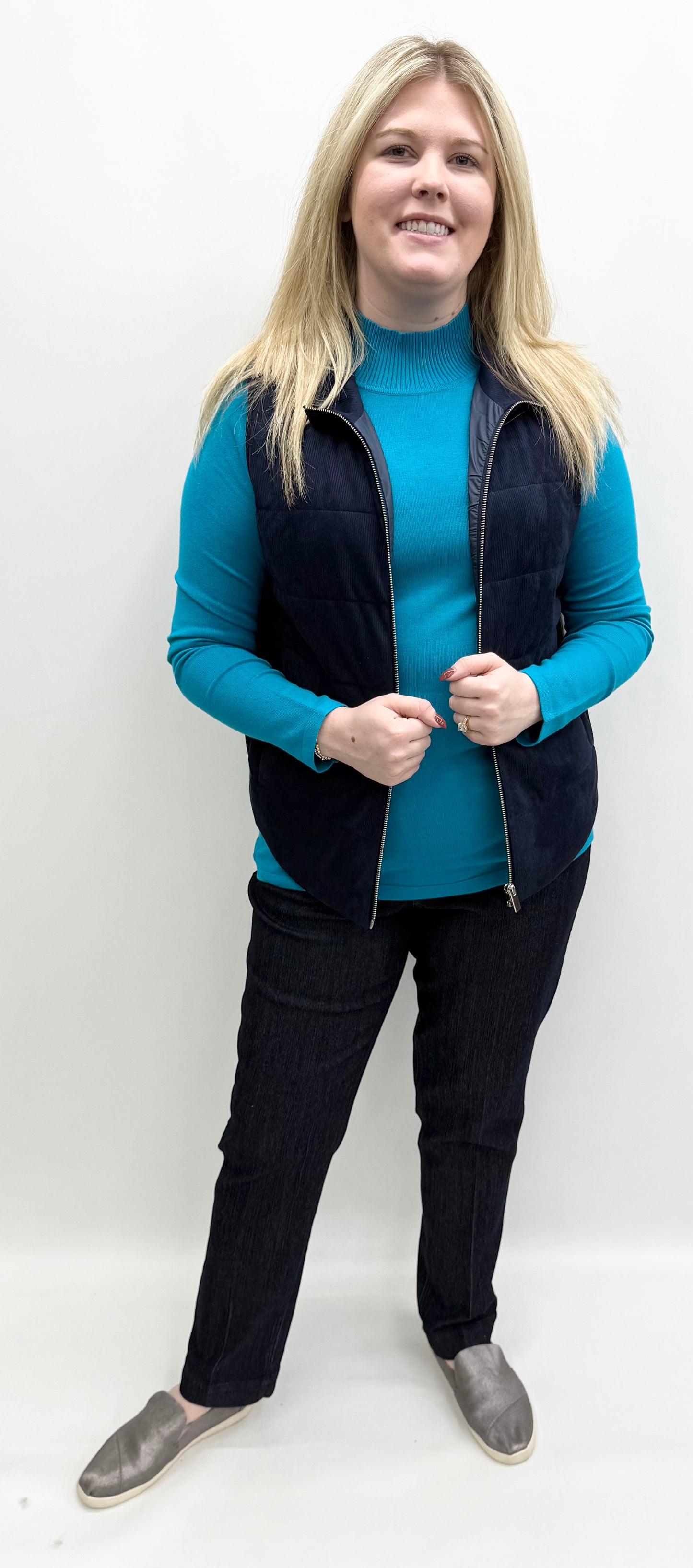 Multiples #M45411VM Quilted Vest