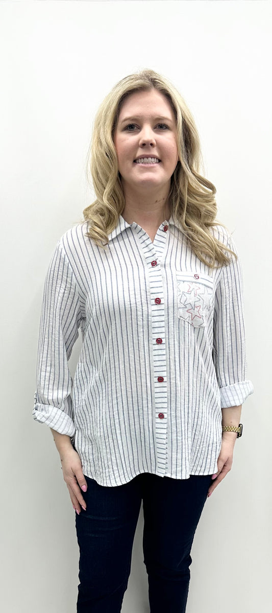 Multiples #M25508BM Shirt