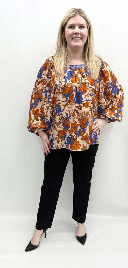 Tru-Luxe #T35494BM Multi Top