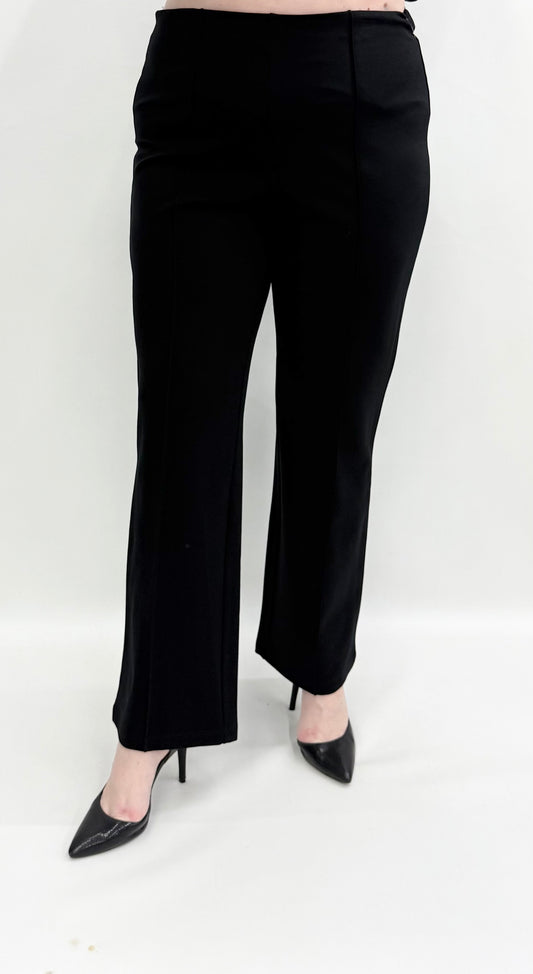 Slim Sation by Multiples #M35705PM Black Legging