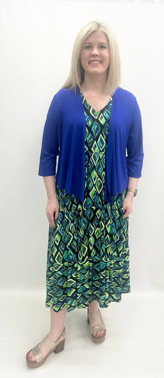 Pure Essence Cardigan #210-4762S Cobalt
