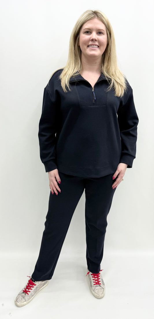 Tru-Luxe #T45216TM Navy Pullover