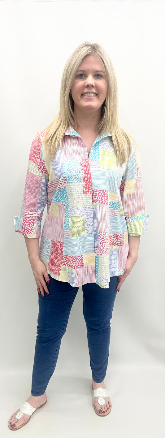 Habitat #15319 Multi Blouse