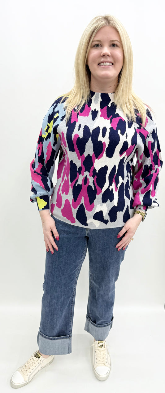 APNY #SW127D Navy Multi