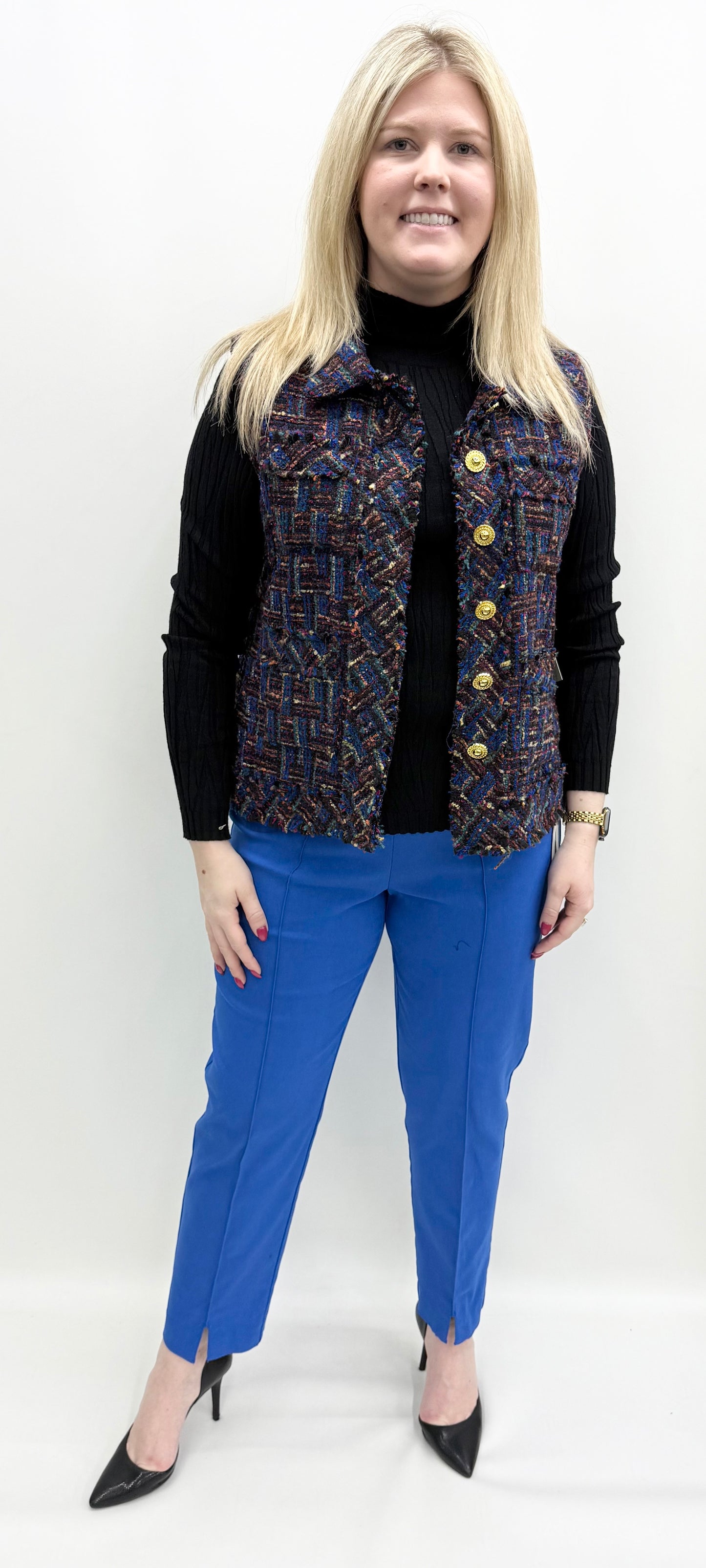 A'la Carte #L35412VM Multi Vest