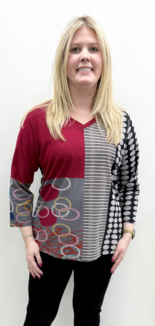 Parsley & Sage #25W259C Laverne Top