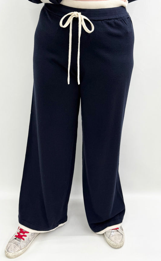 Karen Kane #4L89402 Blue Haze Wide Leg Pant