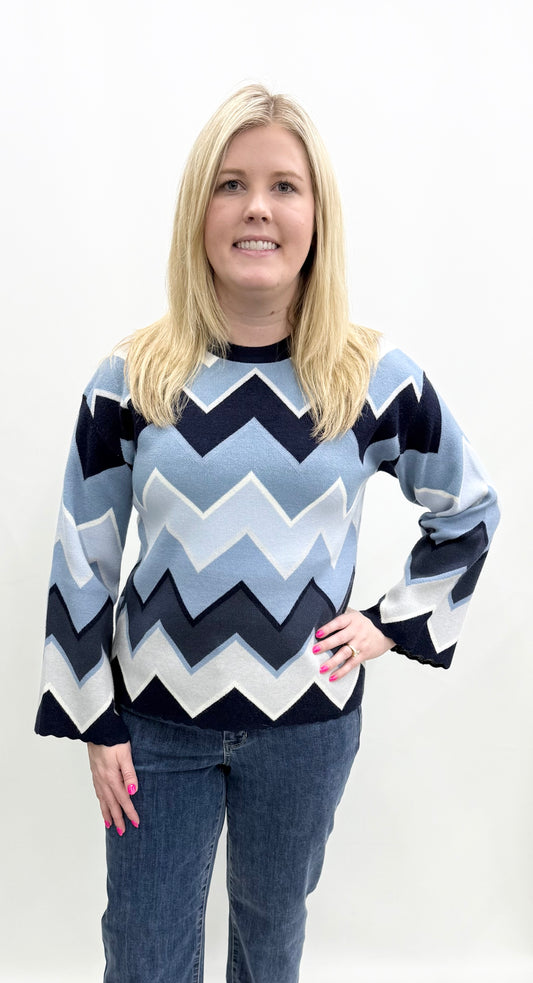 Charlie B. #2721R/974A Blue Sweater