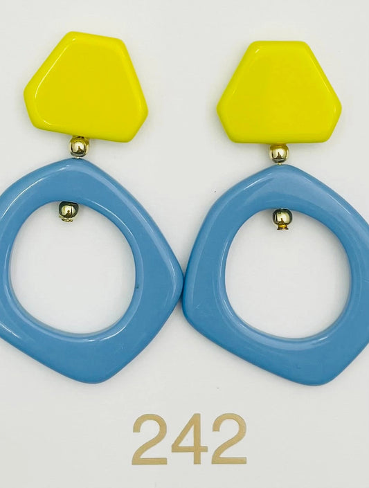 Single Open Dangle (Clip On) Earring #ER560