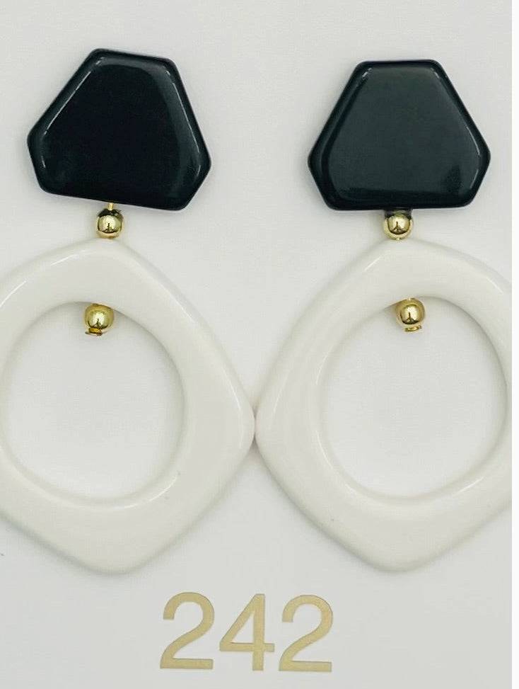 Single Open Dangle (Clip On) Earring #ER562