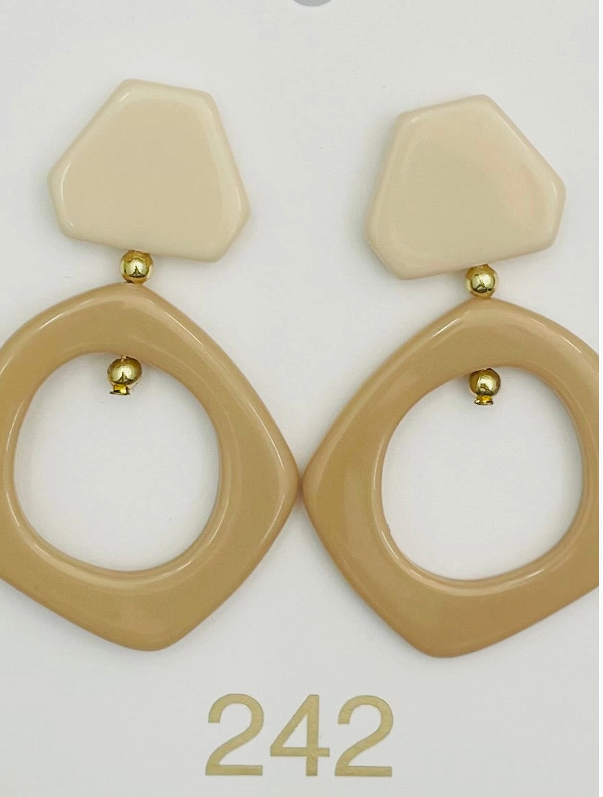 SingleOpen Dangle (Clip On) Earring #ER561