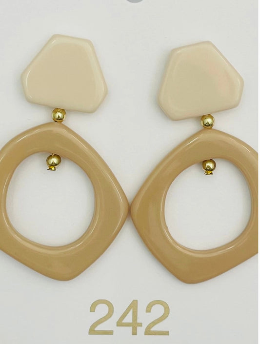 SingleOpen Dangle (Clip On) Earring #ER561