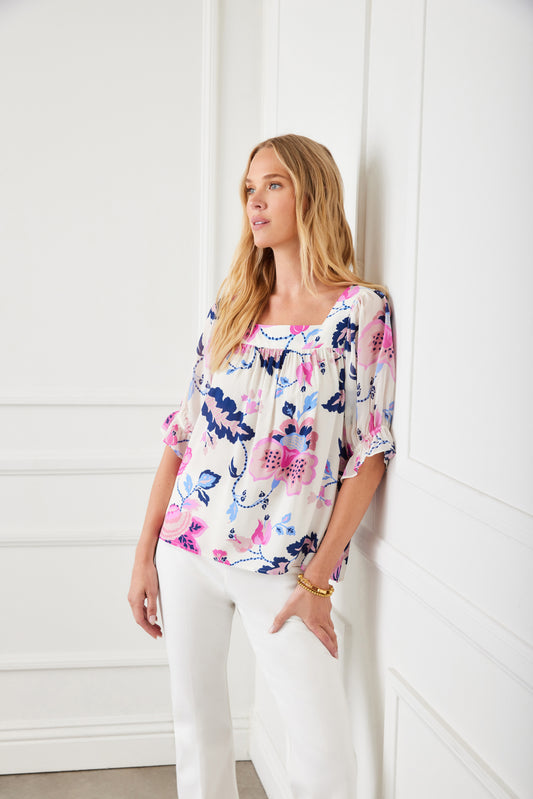Karen Kane #1L20102 Square Neck Top