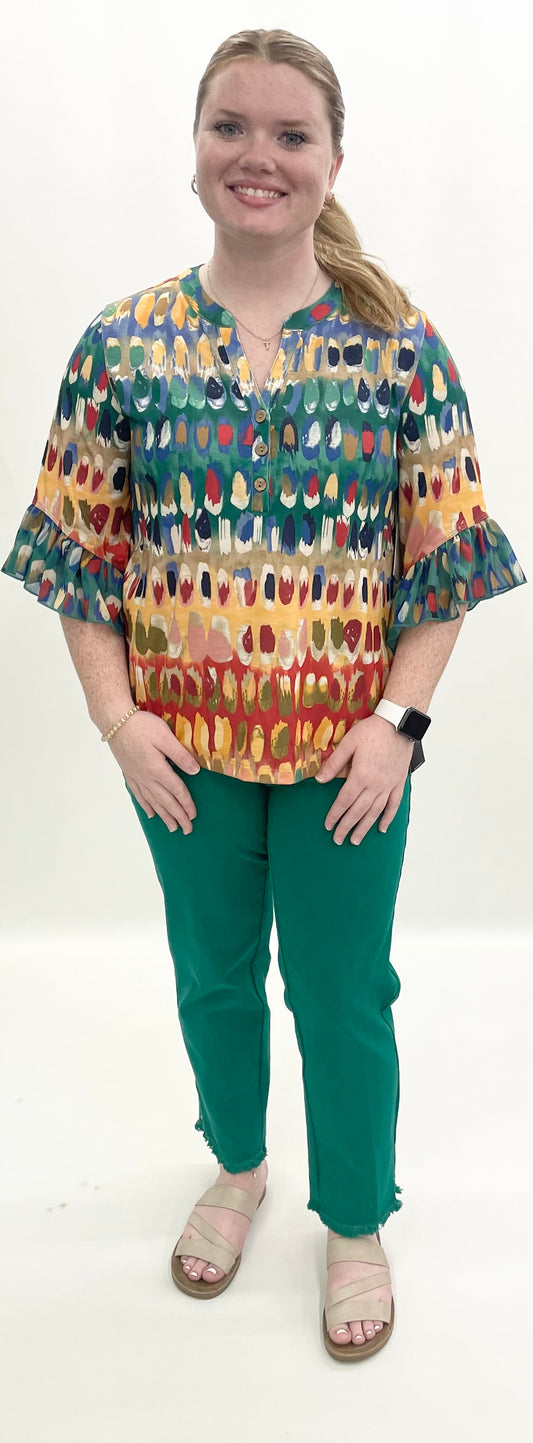 Multiples #M36310TM "Luna" Knit Top