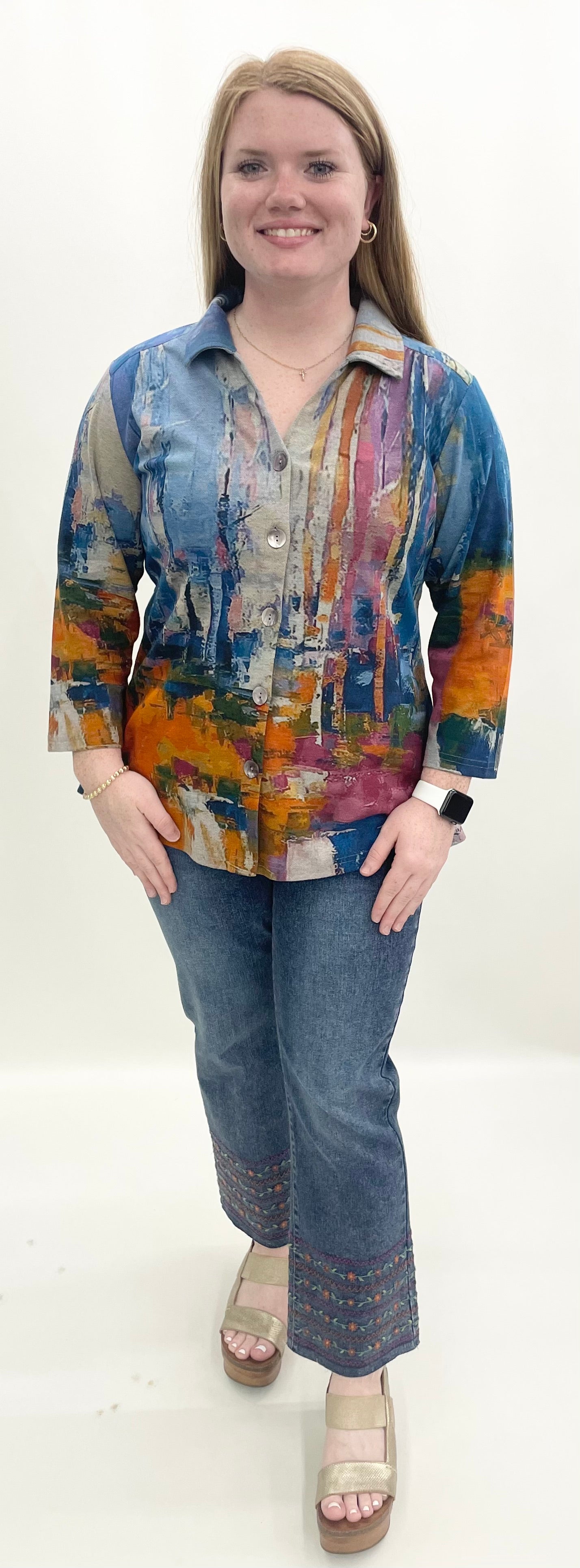 Parsley & Sage #26W213G Blouse