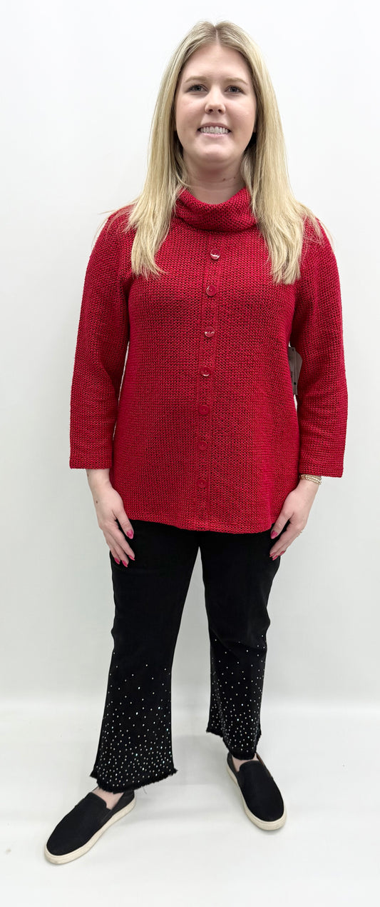 Multiples #M45108TM Red Sweater
