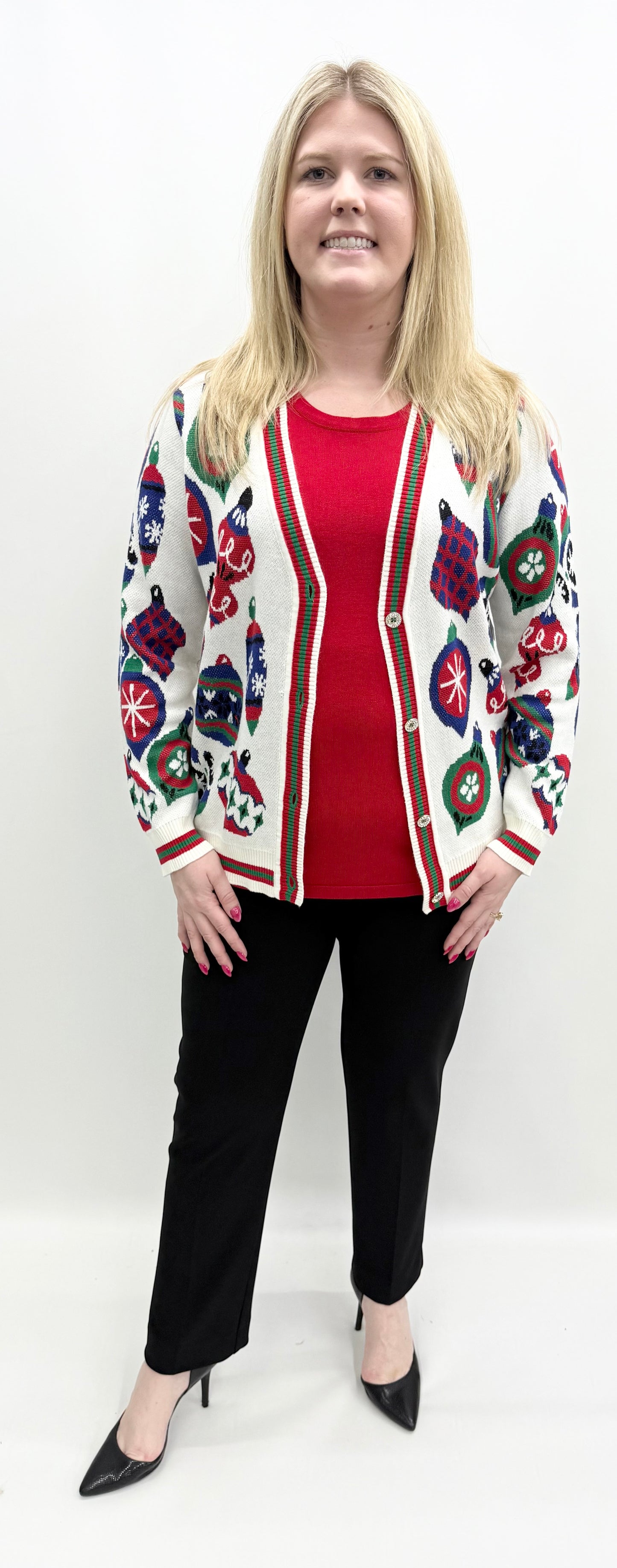 Multiples #M45601KM Sweater Cardigan