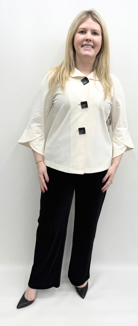 Ali Miles #A45615JM Winter White Tunic
