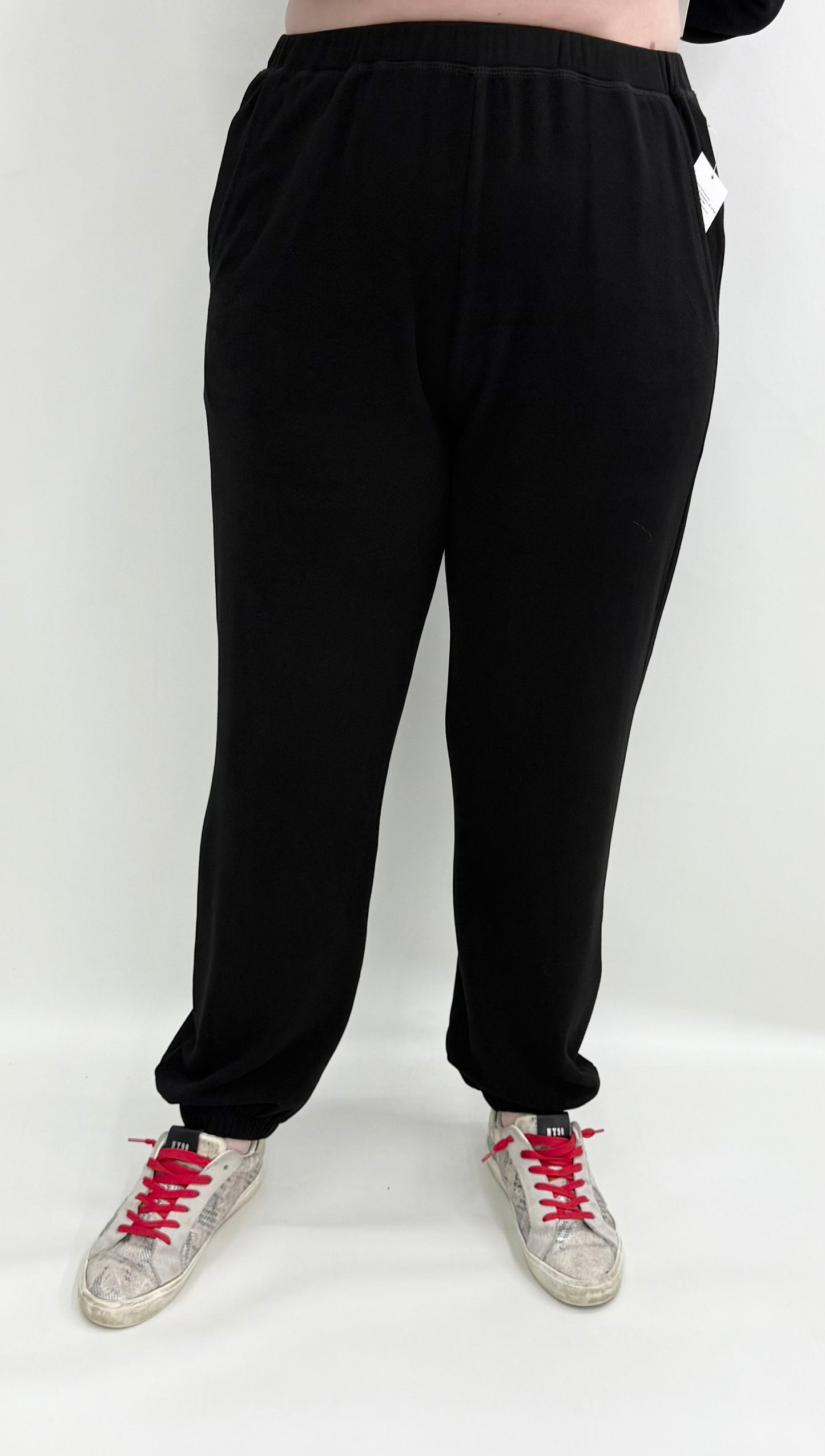 Karen Kane #4L50901 Black Sweatpants