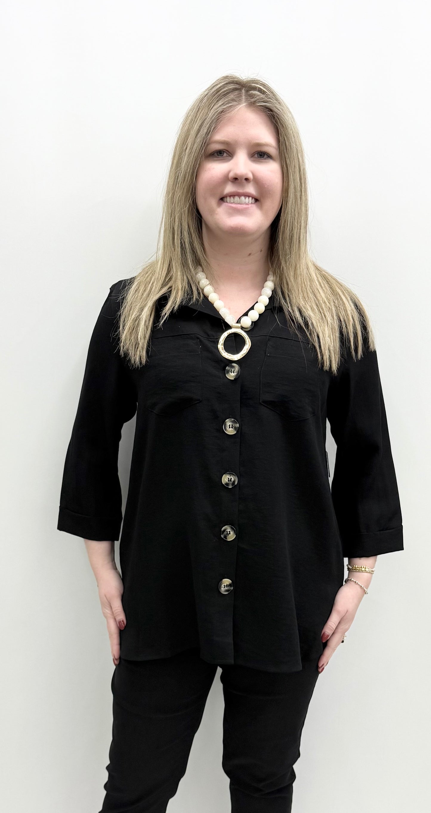 John Mark #J54125BM Essential Tunic