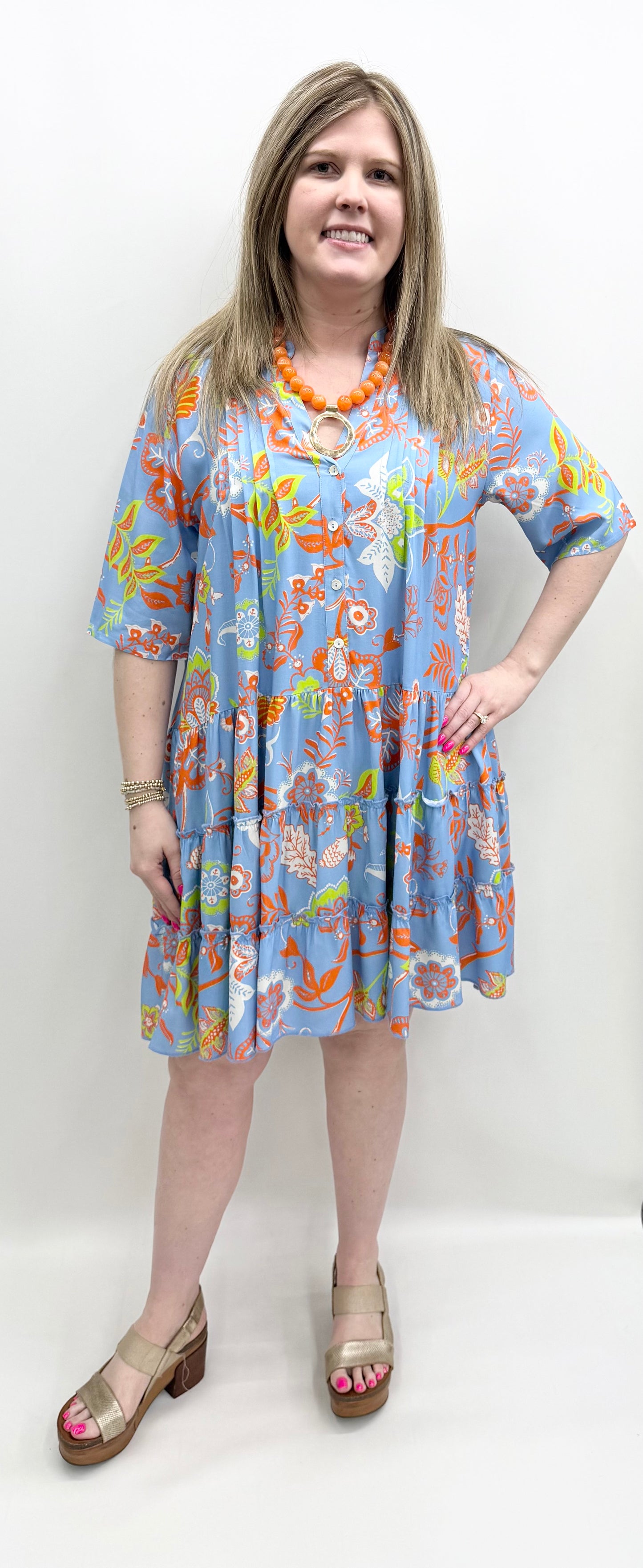 Avani #4561 Botantical Oasis Dress