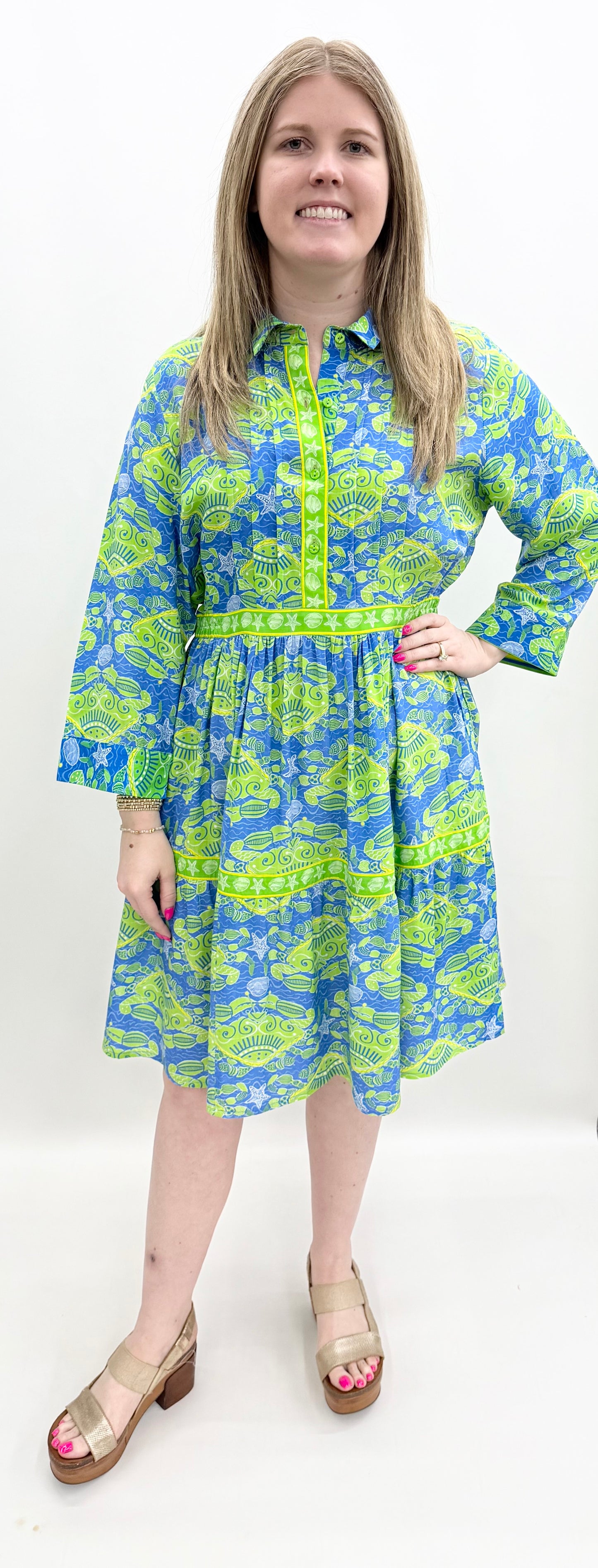 Avani #4507 Turq/Green