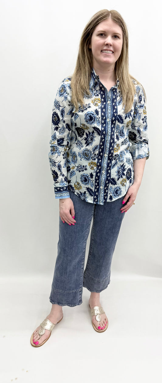Charlie B. #C4705-186C Florelle Button Up Shirt