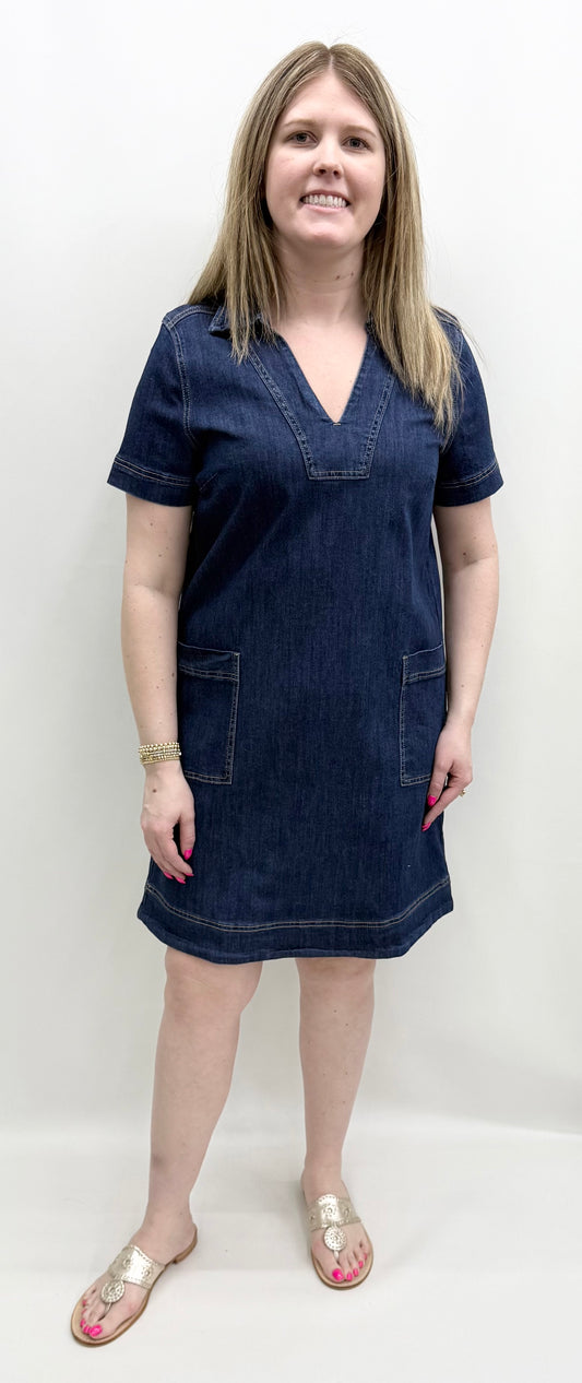 Charlie B. #C3229-519C Denim Dress