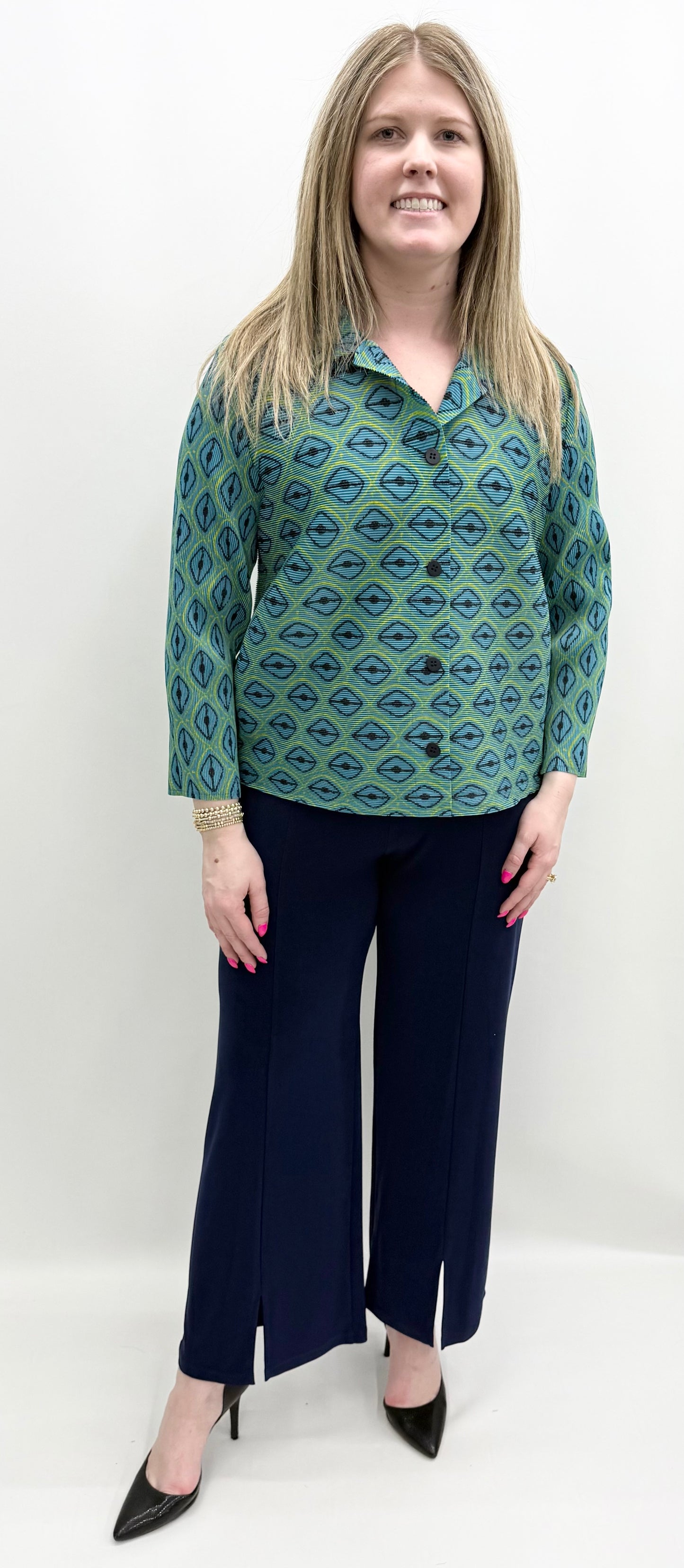 Olivia by Habitat #307106 Peacock Blouse