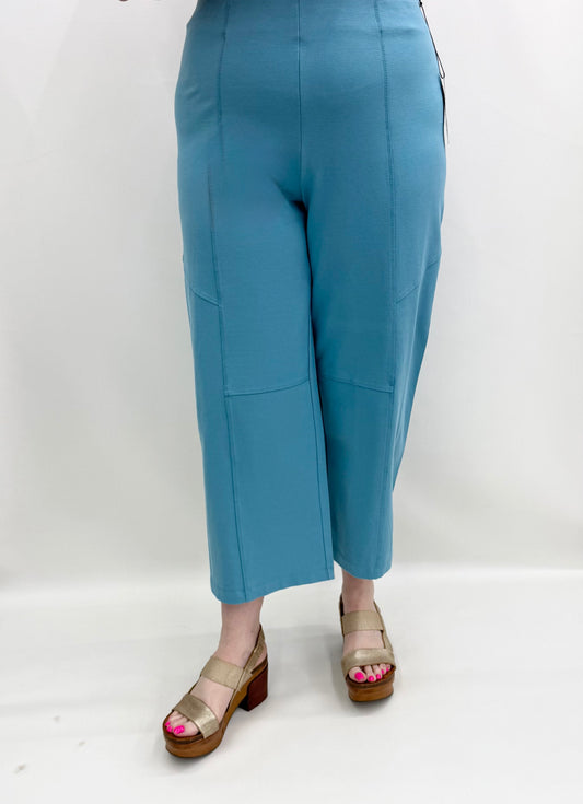 Habitat #31567 Dewdrop Stonewash Cotton Knits Flood Pant