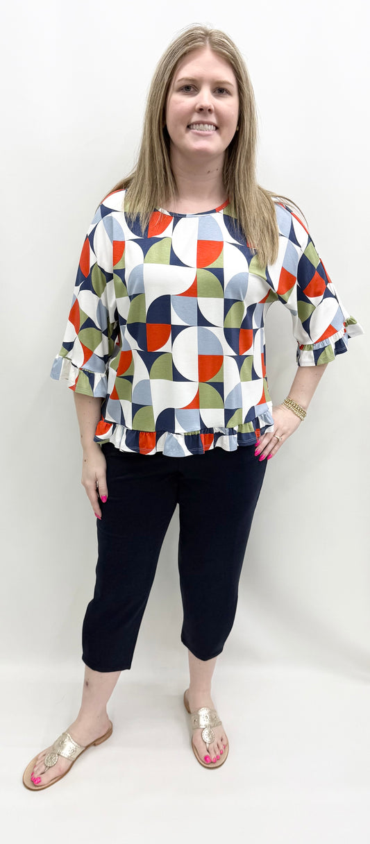 Pure Essence #660-8051 Mosaic Multi Top