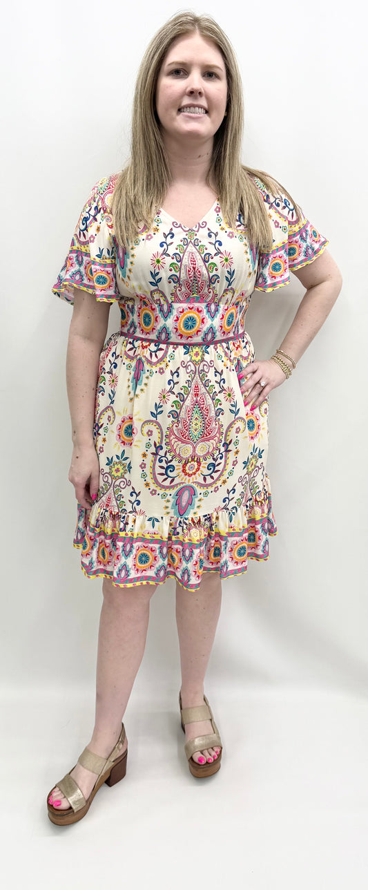 Charlie B. #C3255B-808B Carnival Dress
