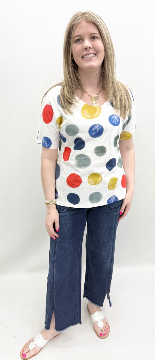 Ethyl #2021DOT Polka Dot Top