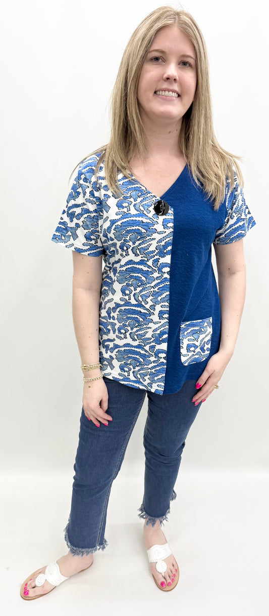 Parsley & Sage #26T53B14 Gwen Shirt