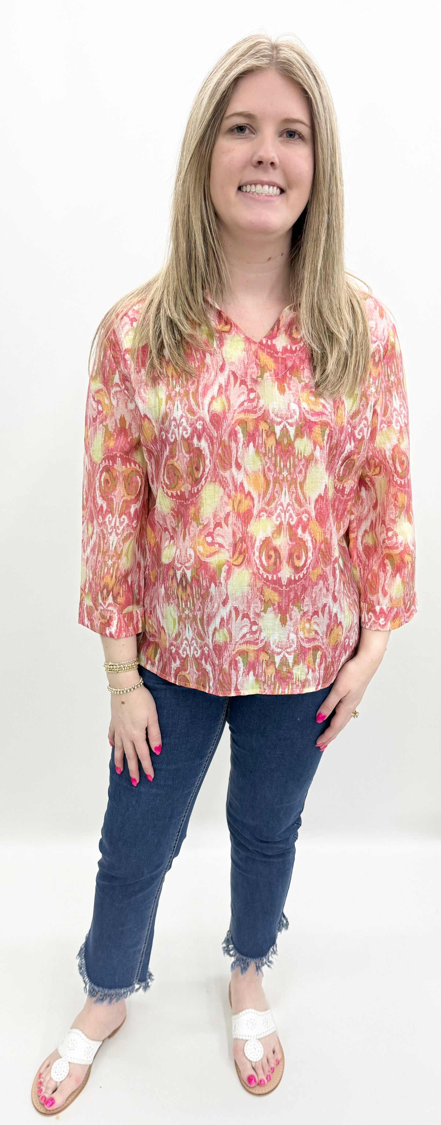 Ethyl #HM264RED Top