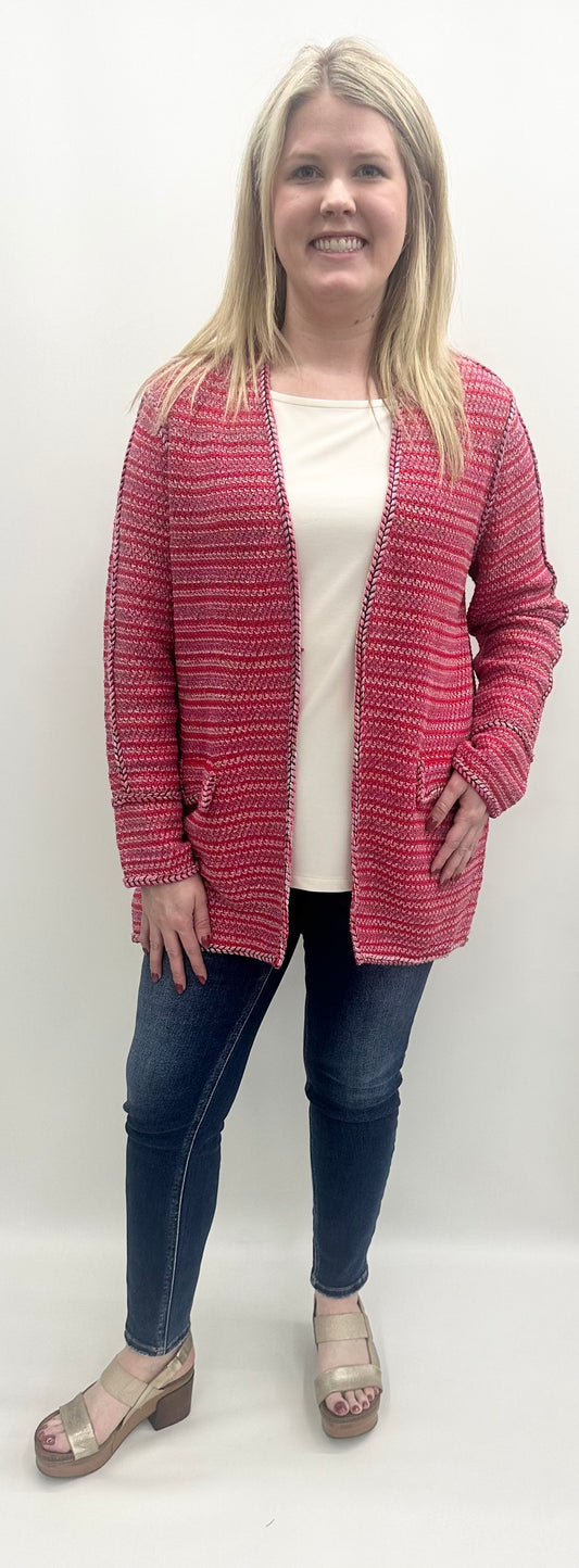 Nic & Zoe #S251119 Heat Clash Cardigan