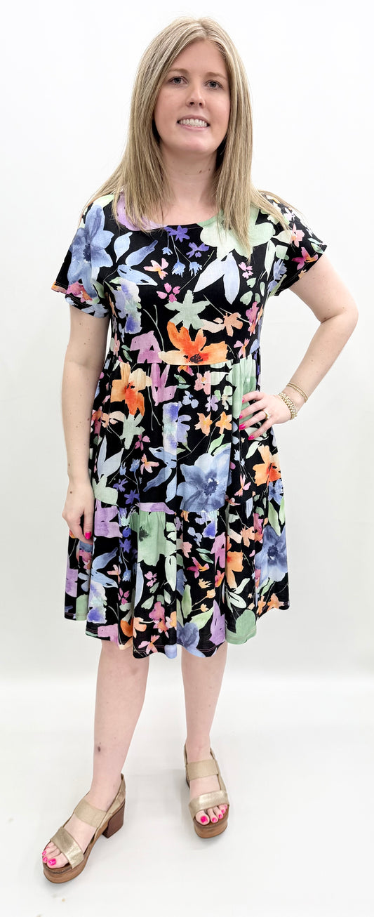 Pure Essence #668-5086 Moonlit Bloom Dress