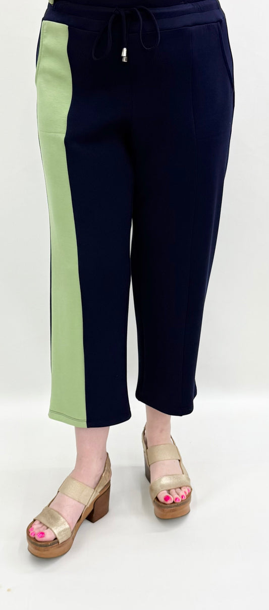 Pure Essence #625-2401 Navy/Sage Pant