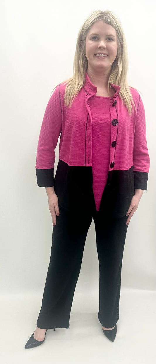 M15404JM Fuchsia Jacket Grand Bazaar