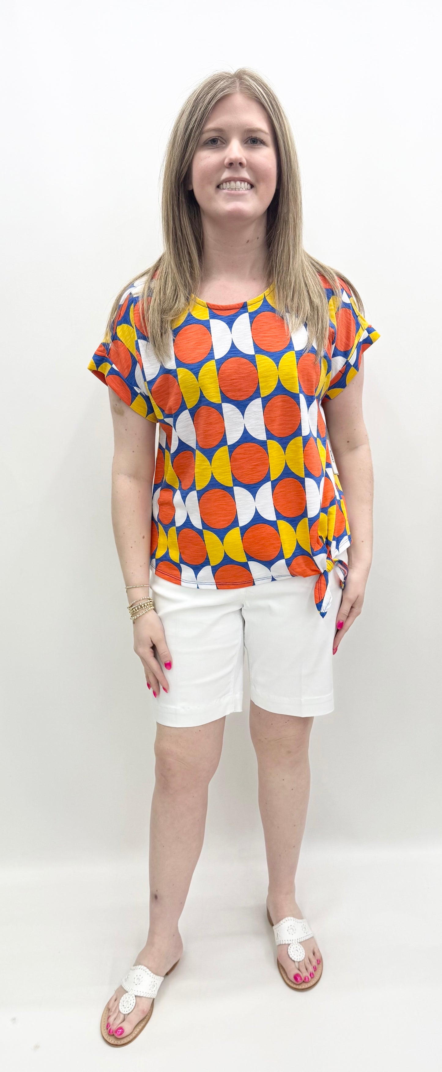 Multiples #M26107TM Geo Multi Tee