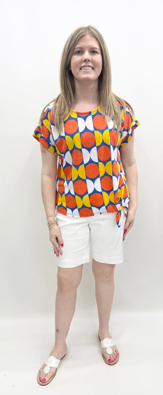 Multiples #M26107TM Geo Multi Tee