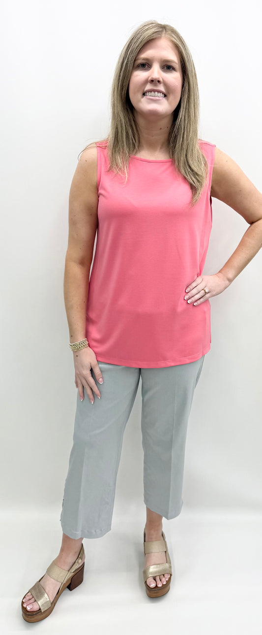 Multiples #M261010TM Coral Pink Tank