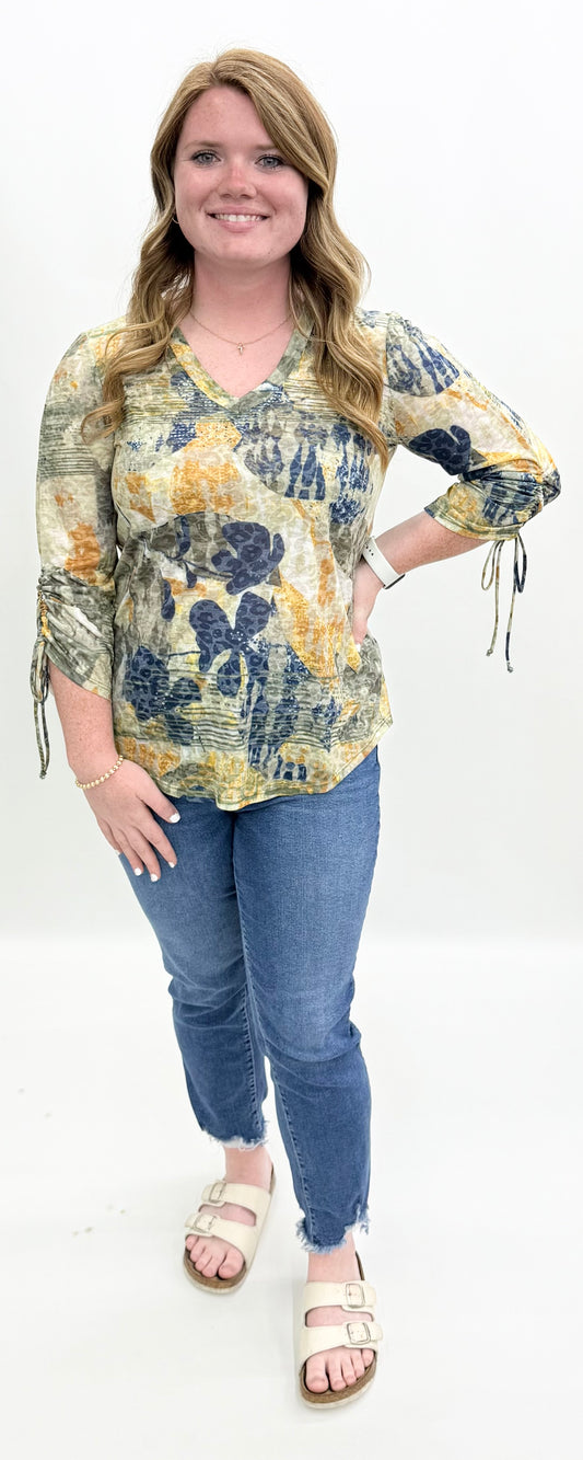 Pure Essence #665-4578 Golden Multi Top