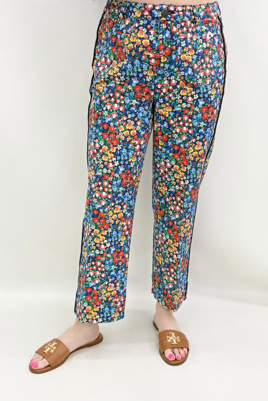 Tru-Luxe #T26104PM Floral Multi Pant