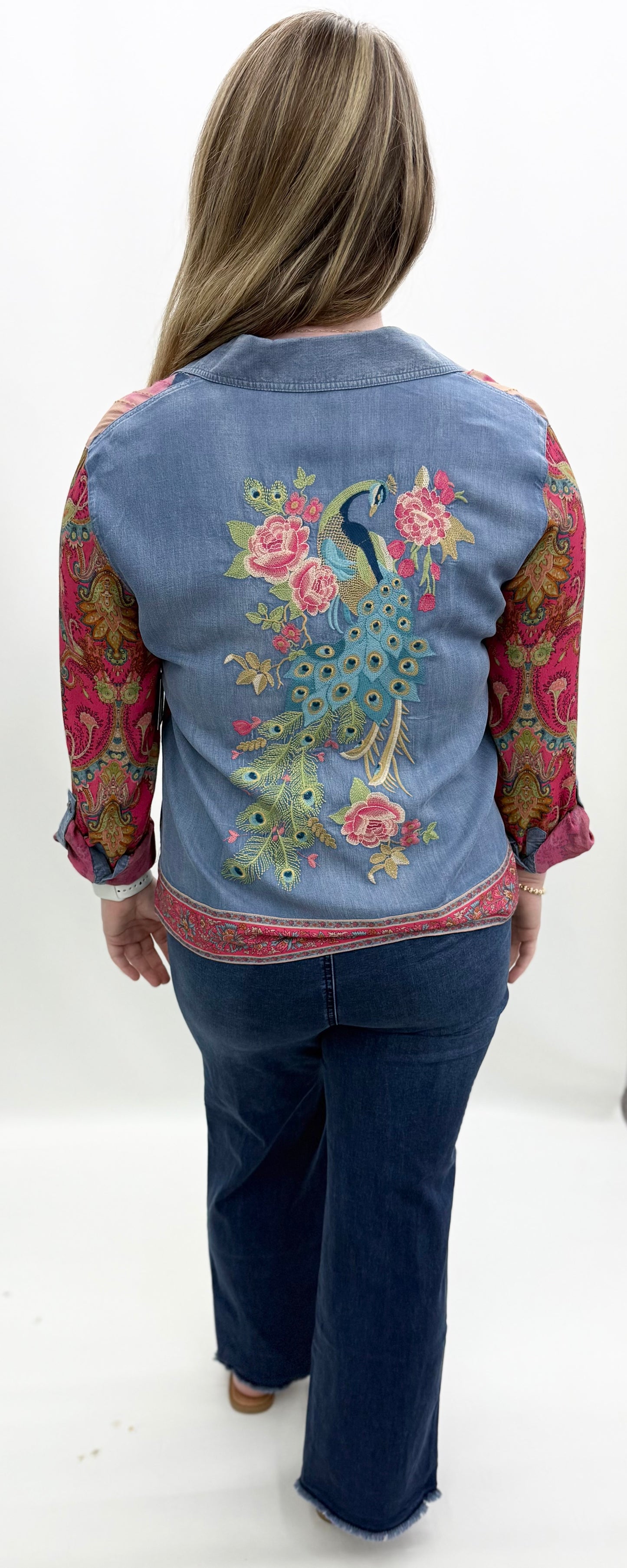John Mark #J36727BM Multi Shirt
