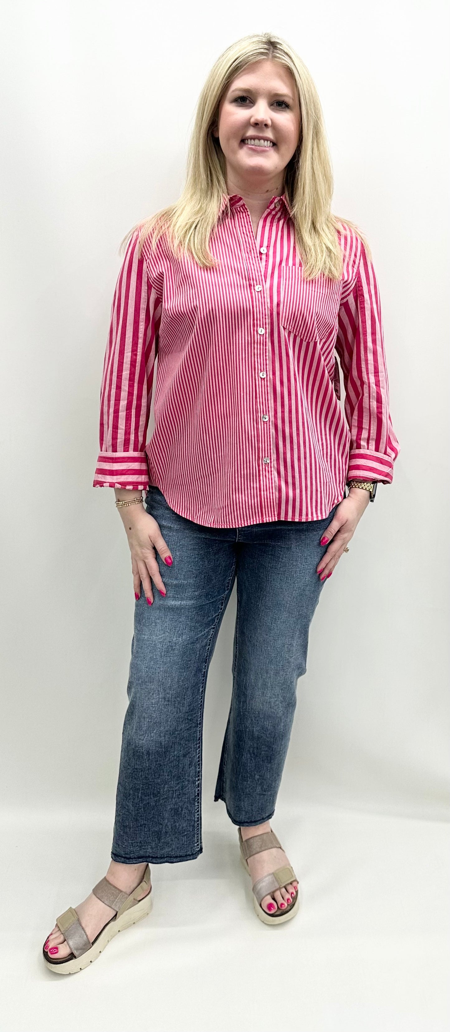 Tru-Luxe #T35212BM Button Up