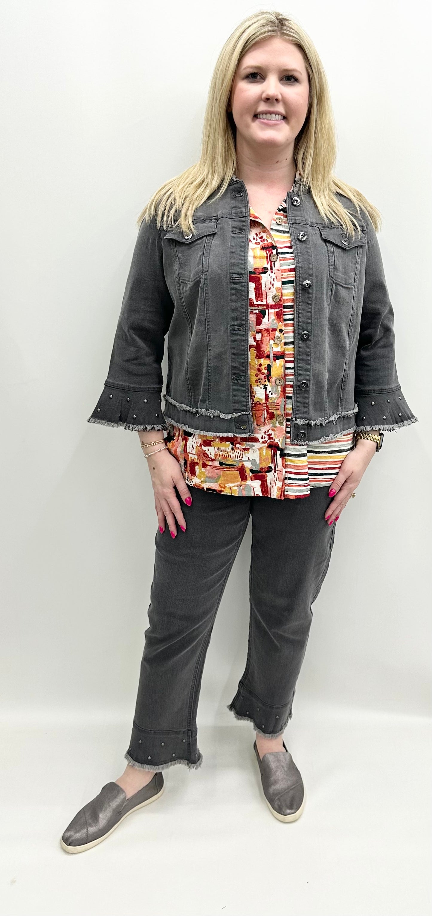 Multiples #M35605JM Jean Jacket